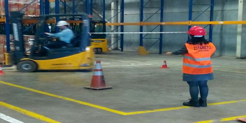 Forklift güvenli sürüş eğitimi